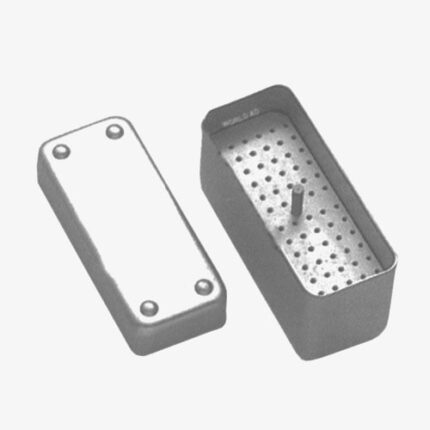 Endodontic Box 100x40x50mm Stainless Steel – Dental Storage Box | Surgicators
