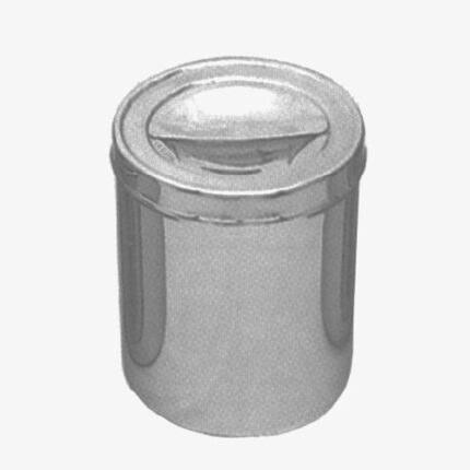Stainless Steel Dressing Jar for Medical Storage | Surgicators