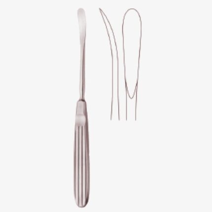 Cottle Periosteal Elevator, 18cm, 8mm, Blunt