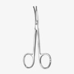 Fine Scissors Curved Bl/Bl
