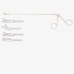 Micro Laryngology Scissors, 23cm