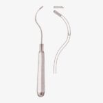 Kistlre Anthelix Cartilage File for Auricular Plastic 16cm, Left Curved