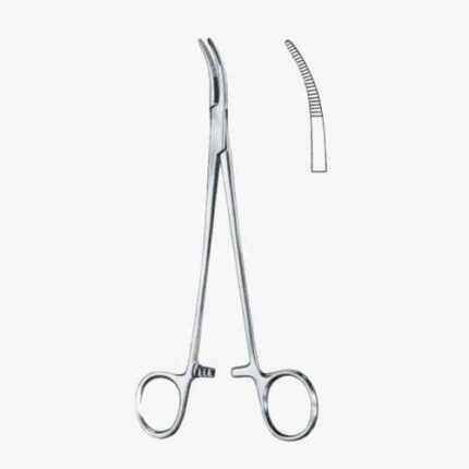Schnidt Hemostatic Forceps BJ Sightly Curved