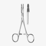 Olsen-Hegar Needle Holder w/blood groove