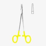 Crile-Wood Needle Holders BJ  Smooth TC GOLD