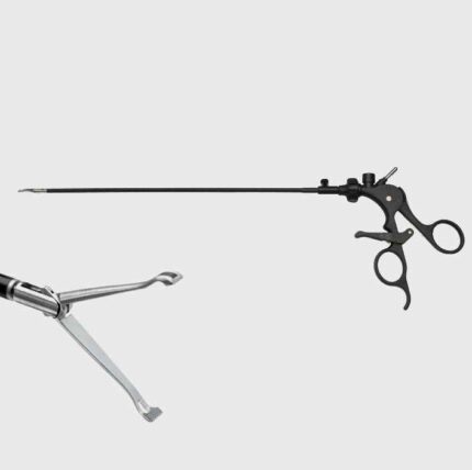 Laparoscopic Babcock Forceps Reusable Ratcheted (5mm x 33cm) - Surgicators