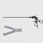 Laparoscopic COBRA Grasping Forceps, Reusable, Ratcheted