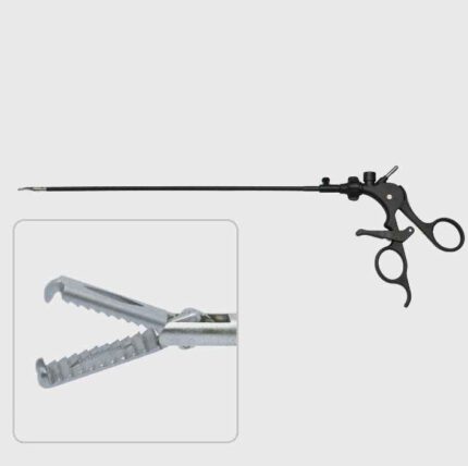 Laparoscopic COBRA Grasping Forceps, Reusable, Ratcheted