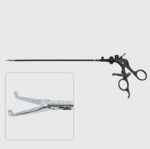 Laparoscopic Dissecting Forceps 90°, Reusable, Ratcheted