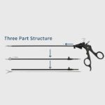 Laparoscopic Plain Grasping Forceps, Reusable| Surgicators - Image 2