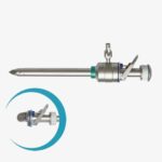 Reusable Magnetic Plain Automatic Laproscopic Trocar 10.5mm x 95mm