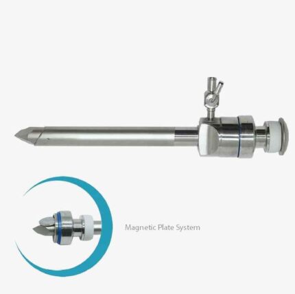 Reusable Magnetic Plain Trocar Ø12.5mm x 95mm