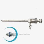 Laproscopic Reusable, Magnetic Spiral Trocar, 5.5mm x 95mm